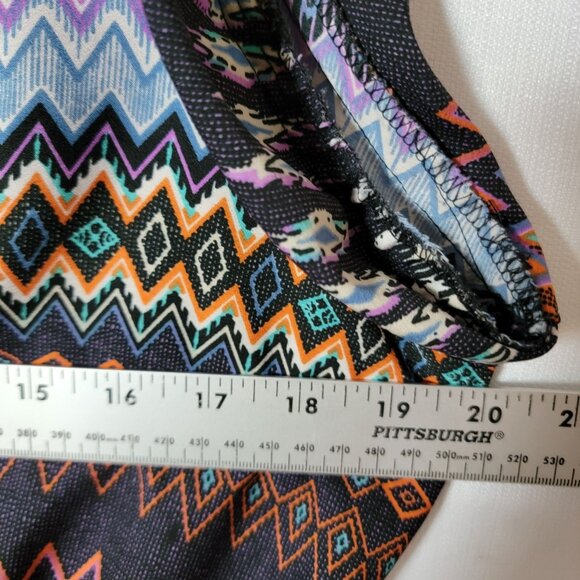 Speed Control New York Womens Dress Button Front Sz 2X Pockets Vacation Time Y2K - Picture 8 of 11